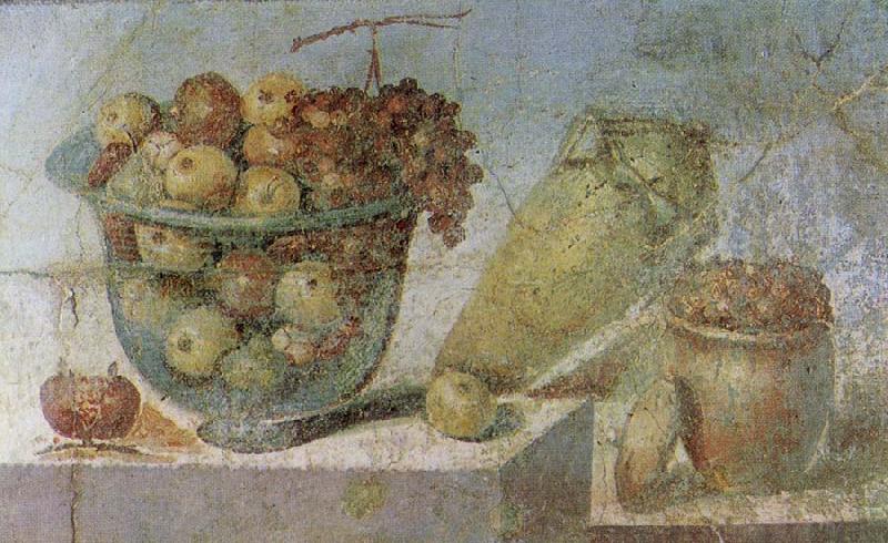 unknow artist Wall painting from the House of Julia Felix at Pompeii china oil painting image